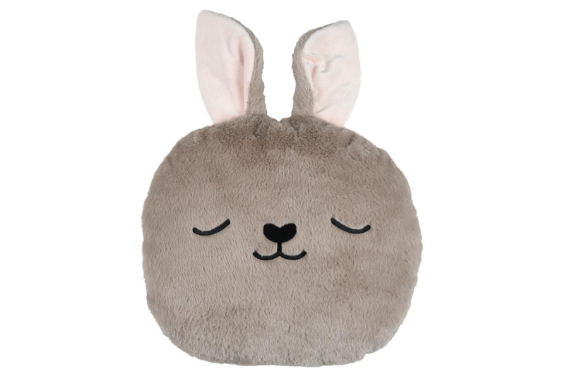 STOF Dětský polštář zajíček GABIN, Ø 35 cm béžová