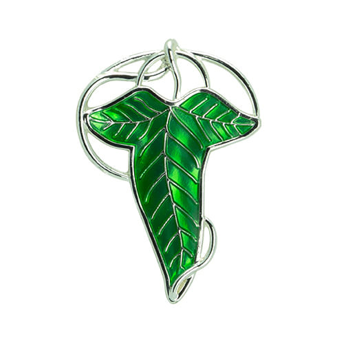 Připínáček Lord of the Rings - Lorien Leaf 3D