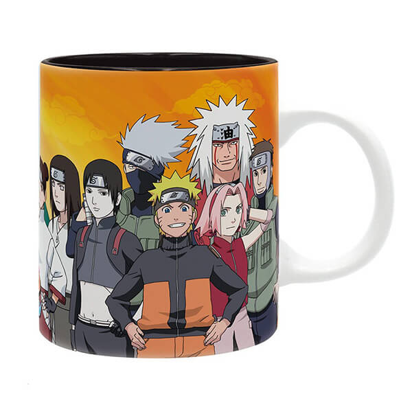 Naruto Shippuden Hrnček keramický - Konoha Ninjas (320 ml)