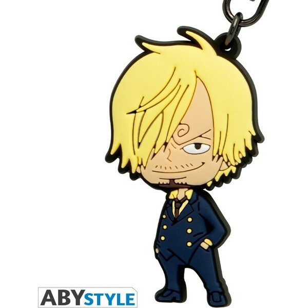 Gumová klíčenka Abysse Corp One Piece - Sanji Vícebarevná