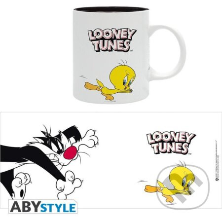 Looney Tunes: Hrnček keramický - Tweety Sylvester