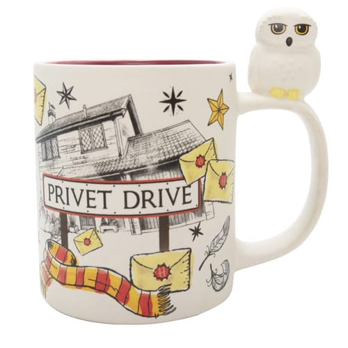 Harry Potter 3D keramický hrnek - Zobí ulice 460 ml Abysse Corp S.A.S.