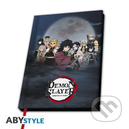 Demon Slayer Zápisník A5 - Najlepší bojovníci