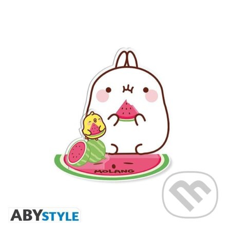 Molang 2D akrylová figúrka - Molang and watermelon