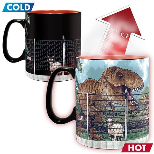Jurrasic park meniaci sa  keramický Hrnček 460 ml - Gate