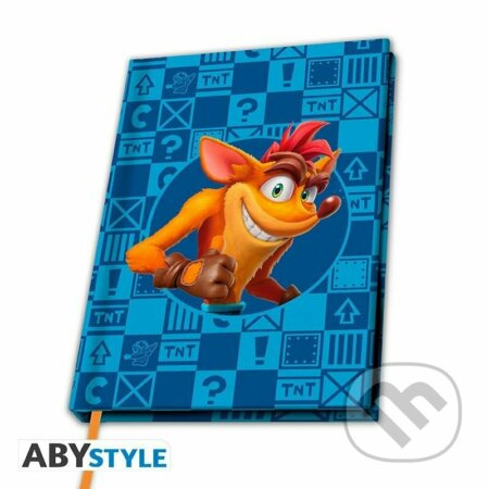 Crash Bandicoot zápisník A5