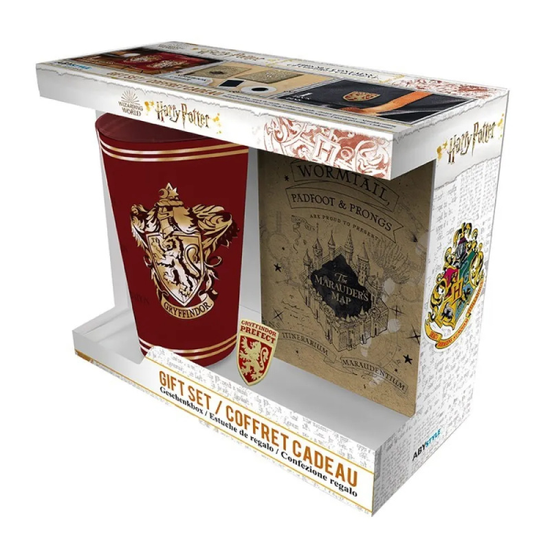 Dárková sada Harry Potter - Nebelvír a Pobertův plánek