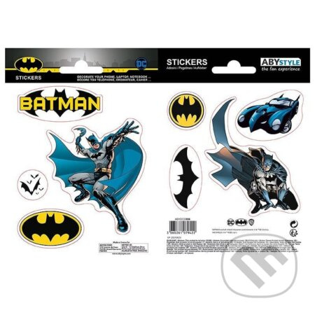 Samolepky Batman & Batmobil