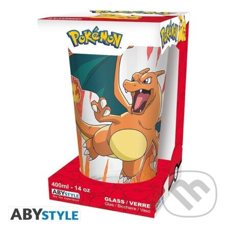 Sklenice Pokémon - Charizard 400 ml