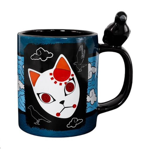 Hrnek 3D Demon Slayer - Tanjiro 460 ml Vícebarevná
