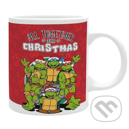 Korytnačky Ninja keramický Hrnček 320 ml - Together for Christmas