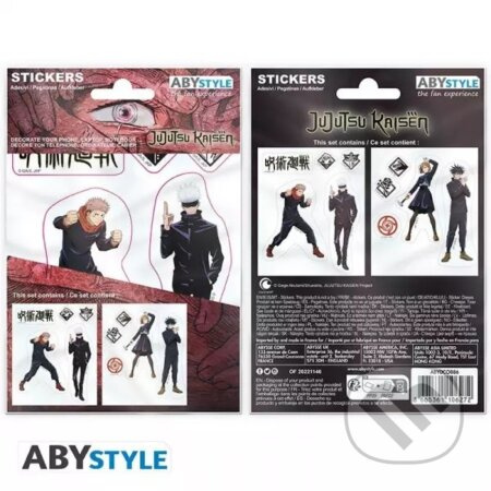 Jujutsu Kaisen samolepky