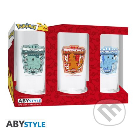 Pokémon Set 3 pohárov