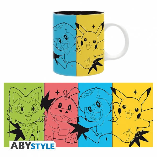 Pokémon keramický hrnek 320 ml - Scarlet and Violet Starters Abysse Corp S.A.S.