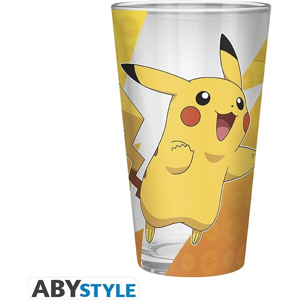 Sklenice Pokémon - Pikachu 400 ml
