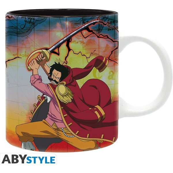 Hrnek Abysse Corp One Piece - Roger vs Whitebeard 320 ml Vícebarevná