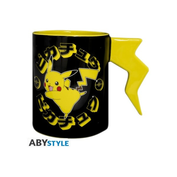 ABYstyle Hrnek Pokémon Pikachu lightening bolt 460 ml
