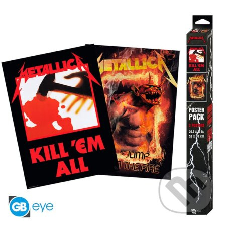 Metallica Set plagátov Kill´Em All/Fire Guy 2 ks