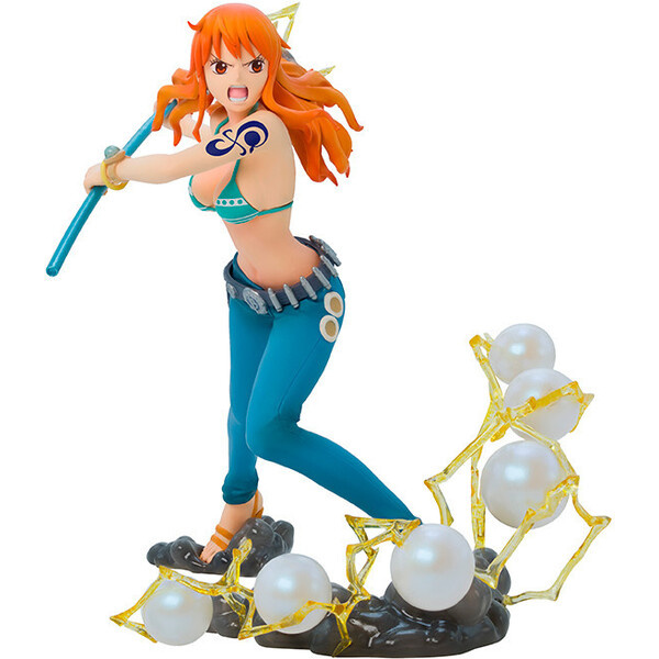 Figurka ABYstyle Studio One Piece - Nami 16 cm Vícebarevná