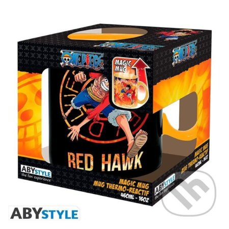 One Piece Hrnek Luffy & Sabo měnící se motiv 460 ml