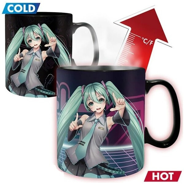 ABYstyle Hrnek Vocaloid Hatsune Miku měnící se 460 ml
