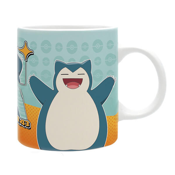 Pokémon Hrnek 320 ml - Snorlax Comic Strip