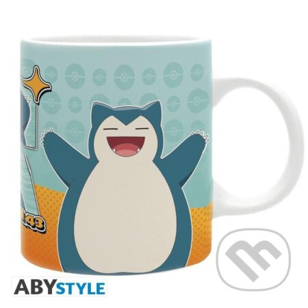 Pokémon Hrnek 320 ml - Snorlax Comic Strip