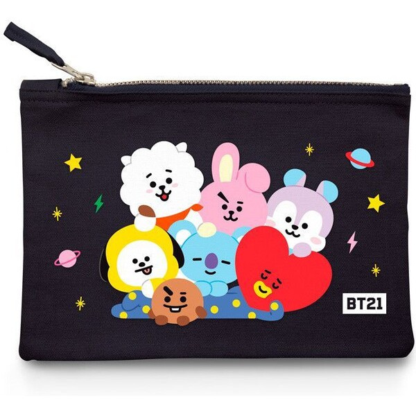 Kosmetická taštička Abysse Corp - BT21 Vícebarevná