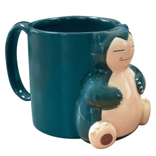 Hrnek 3D Pokémon - Snorlax 350 ml Vícebarevná