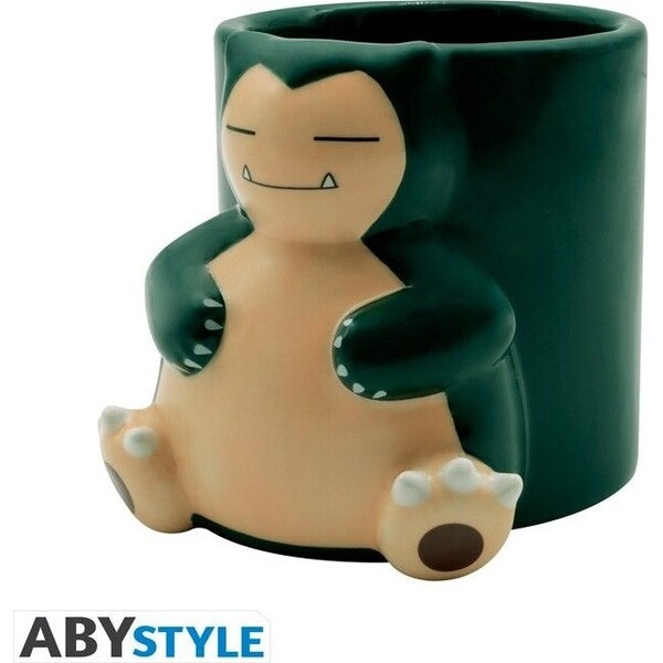 Hrnek 3D Pokémon - Snorlax 350 ml Vícebarevná