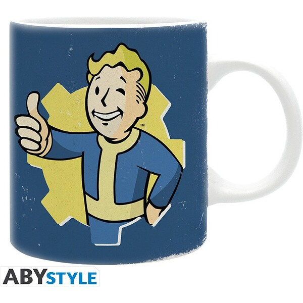Hrnek Fallout - Vault boy Blue, 320ml ABYMUGA526