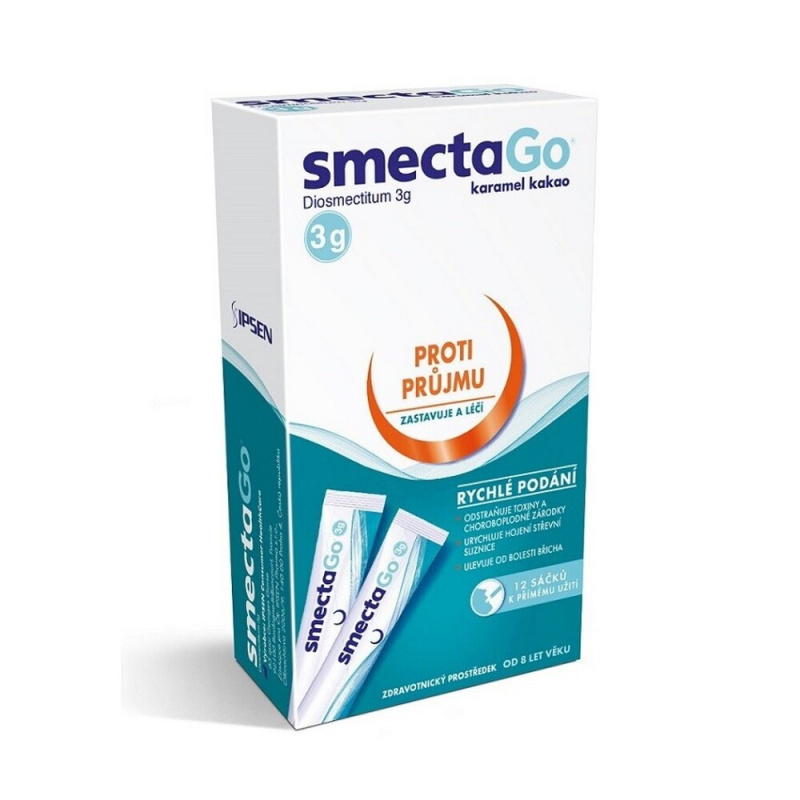 SmectaGo karamel kakao 12x3g