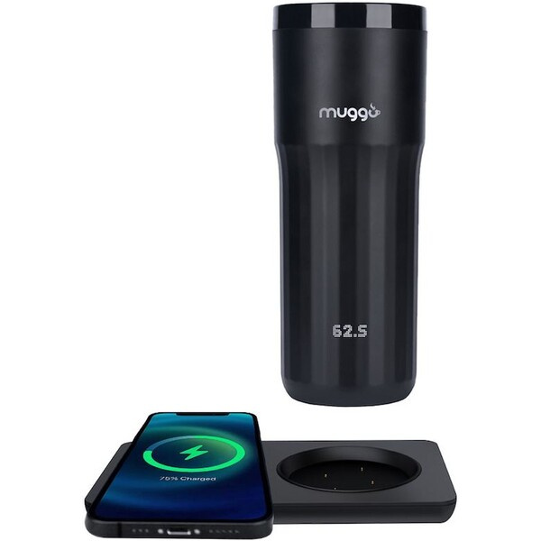 Muggo Travel Inteligent Mug - černý