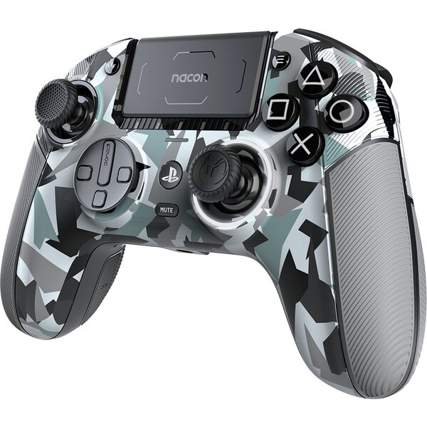 Hype Herní ovladač Nacon Revolution 5 Pro - Arctic Camo Šedá/stříbrná