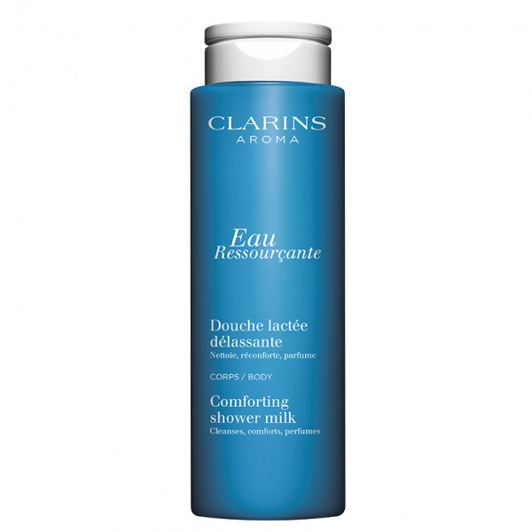 Clarins Eau Ressourcante Comforting Shower Milk sprchové mléko s parfemací 200 ml