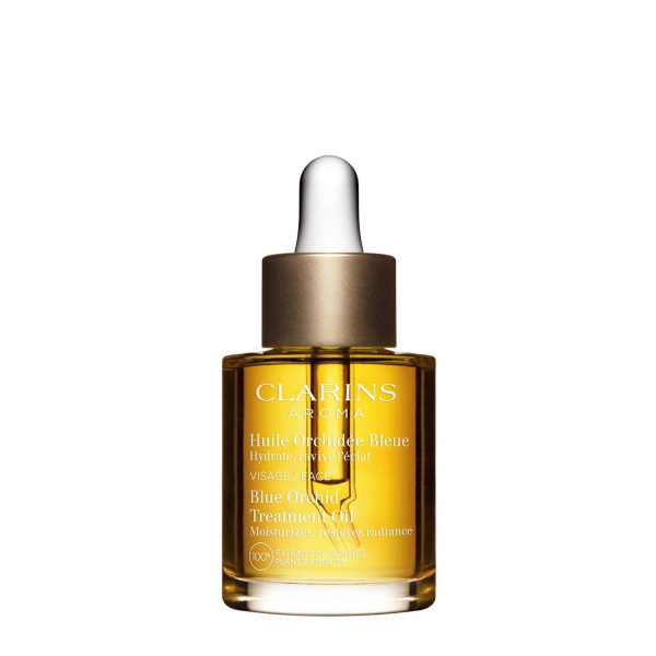 Clarins Blue Orchid Treatment Oil antioxidační pleťový olej na den a noc s hydratačním účinkem 30 ml