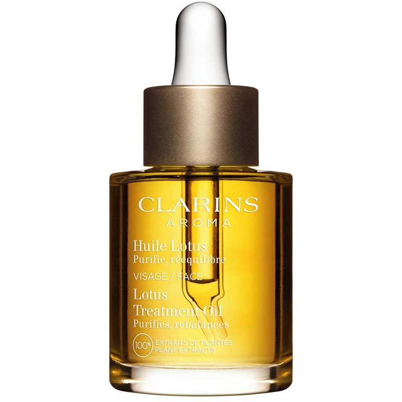 Clarins Lotus Treatment Oil regenerační olej s vyhlazujícím účinkem na den i noc 30 ml