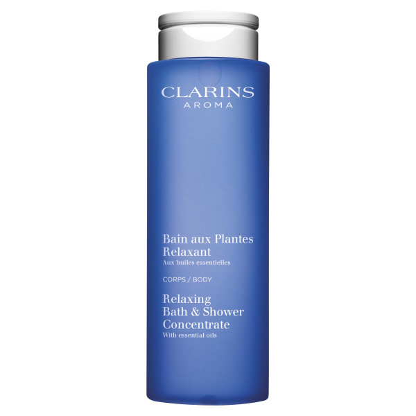 Clarins Relax Bath & Shower Concentrate sprchový a koupelový gel s esenciálními oleji 200 ml