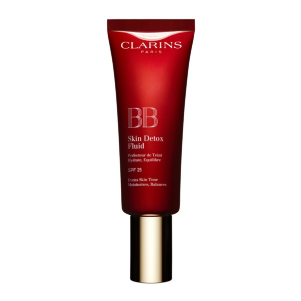 Clarins BB Skin Detox Fluid hydratační BB krém SPF 25 odstín 02 - Medium 45 ml