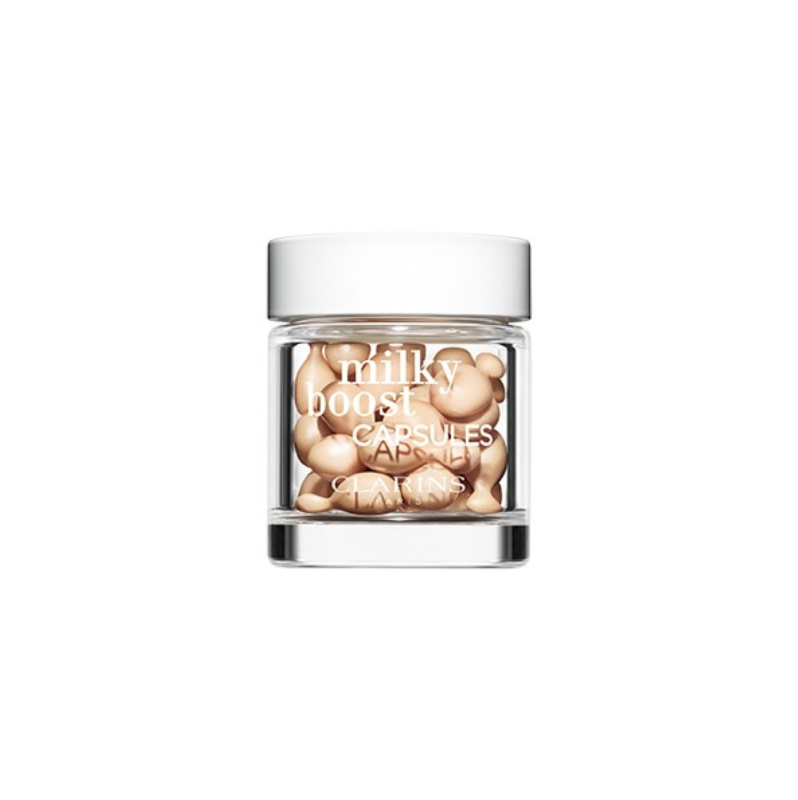 Clarins Milky Boost Capsules rozjasňující make-up kapsle odstín 06 30x0.2 ml