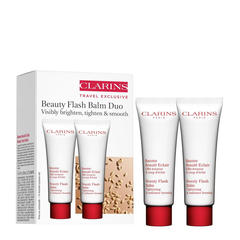 Clarins Dárková sada Beauty Flash Balm Duo Set