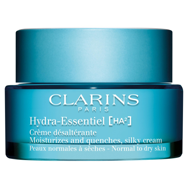 Clarins Hydra-Essentiel [HA²] Silky Cream hydratační a zpevňující denní krém s kyselinou hyaluronovou 50 ml