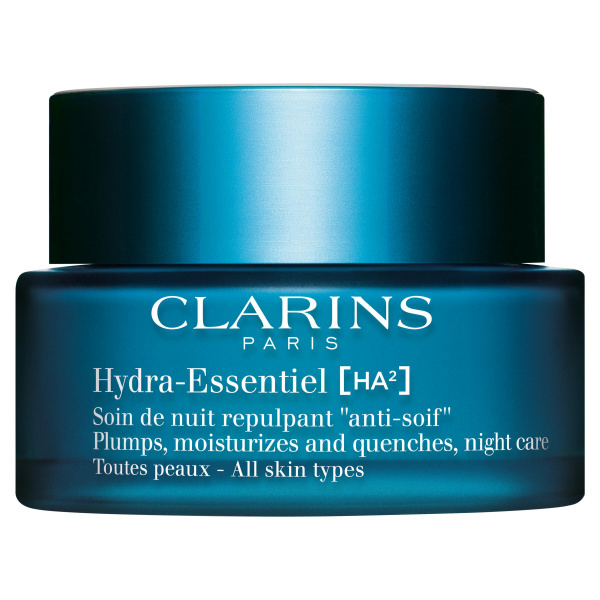 Clarins Hydra-Essentiel [HA²] Night Cream noční hydratační krém s kyselinou hyaluronovou 50 ml