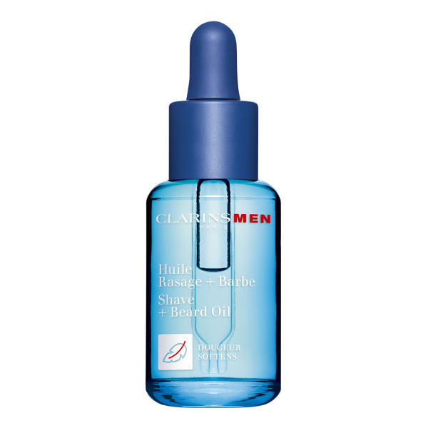 Clarins ClarinsMen Shave and Beard Oil olej na holení a vousy 30 ml