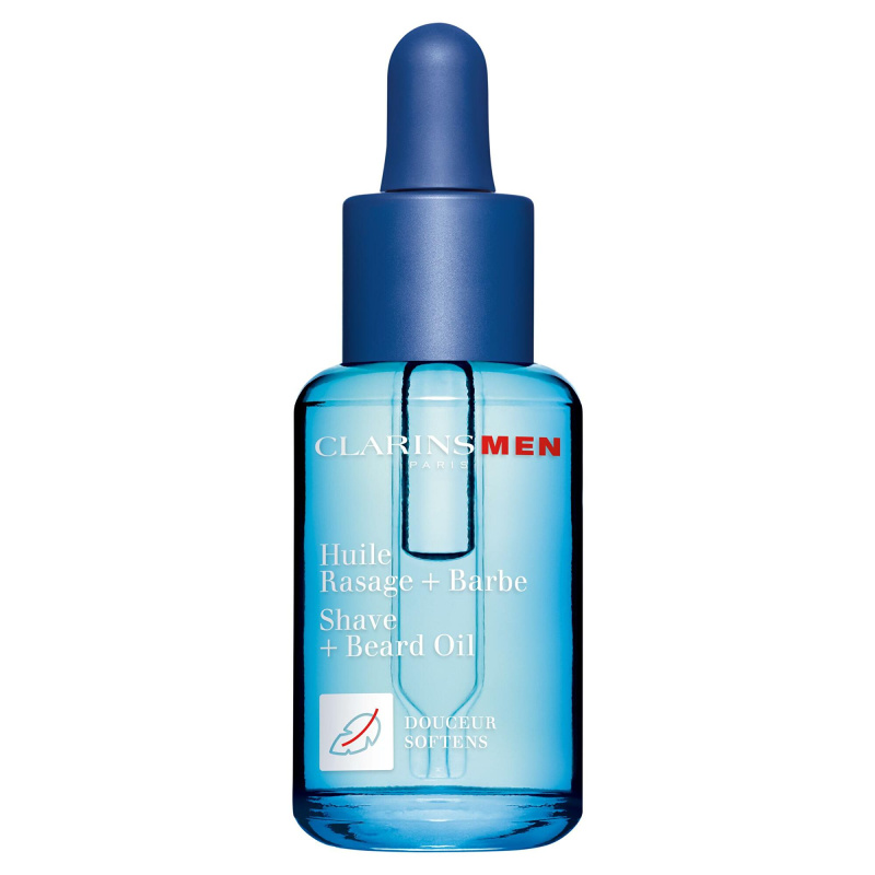 Clarins ClarinsMen Shave and Beard Oil olej na holení a vousy 30 ml