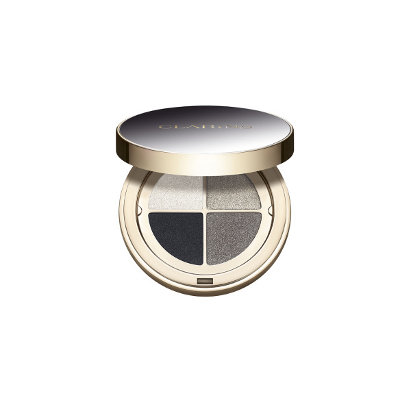 Clarins Ombre 4 Colour Eye Palette paletka očních stínů pro dlouhotrvající efekt odstín 09 - Onyx Gradation 4.2 g
