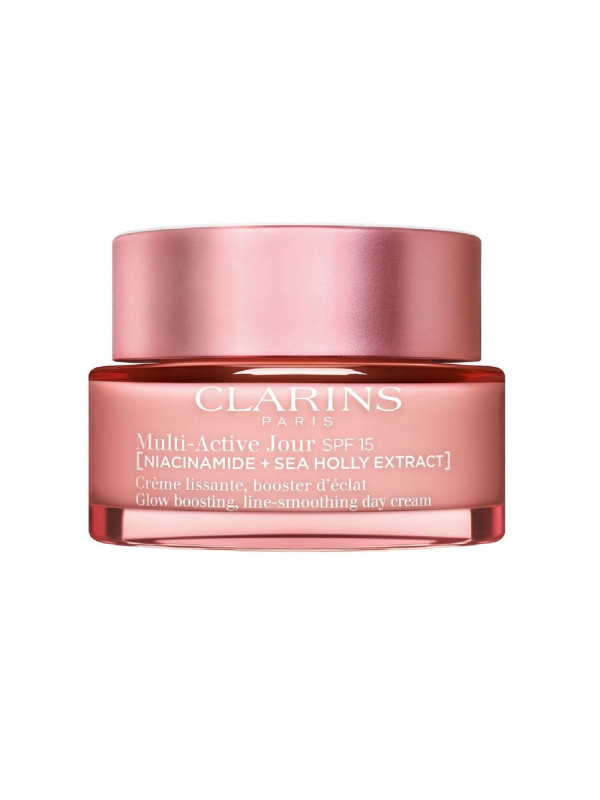 Clarins Multi-Active Day Cream SPF 15 vyhlazující a rozjasňující krém SPF 15 50 ml