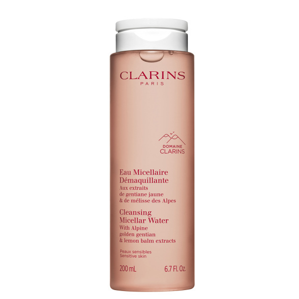Clarins Cleansing Micellar Water čisticí micelární voda pro citlivou pleť 200 ml