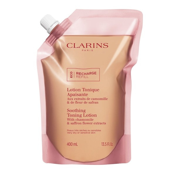 Clarins SOOTHING TONING LOTION tonikum - náhradní náplň 400 ml