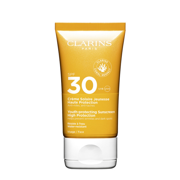 Clarins Youth-Protecting Sunscreen High Protection opalovací krém na obličej SPF 30 50 ml